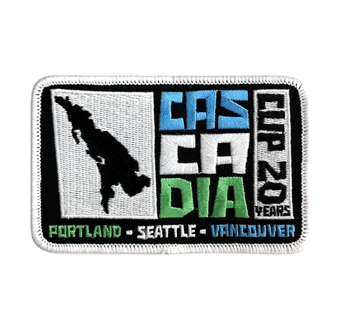 Cascadia 20 Year Anniversary Patch