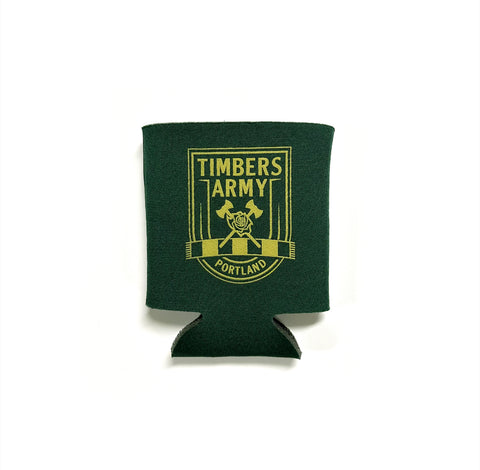 Timbers Army Crest Koozies