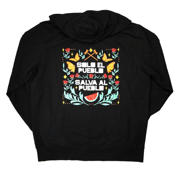 Salva Al Pueblo Zip-Up Hoodie