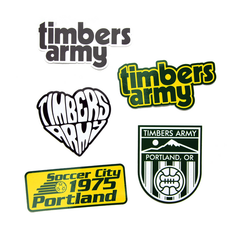 Timbers Army Stickers