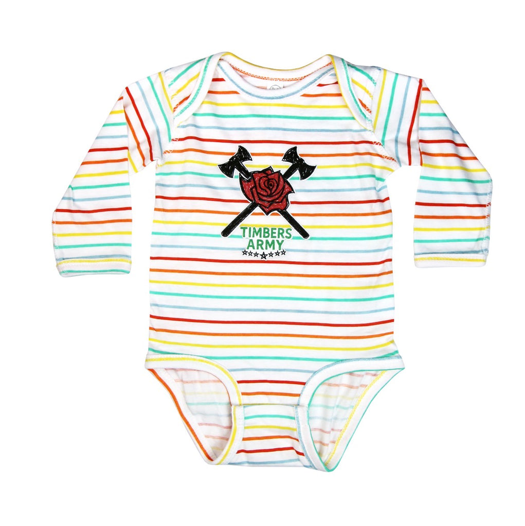 Crayon Axe & Rose Onesie