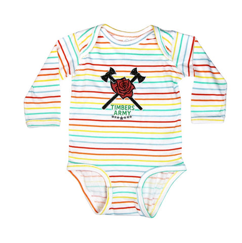 Crayon Axe & Rose Onesie