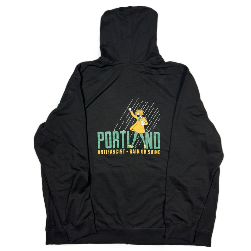Resist Salt Girl Zip-up Hoodie