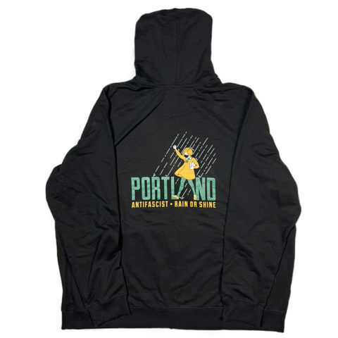 Resist Salt Girl Zip-up Hoodie