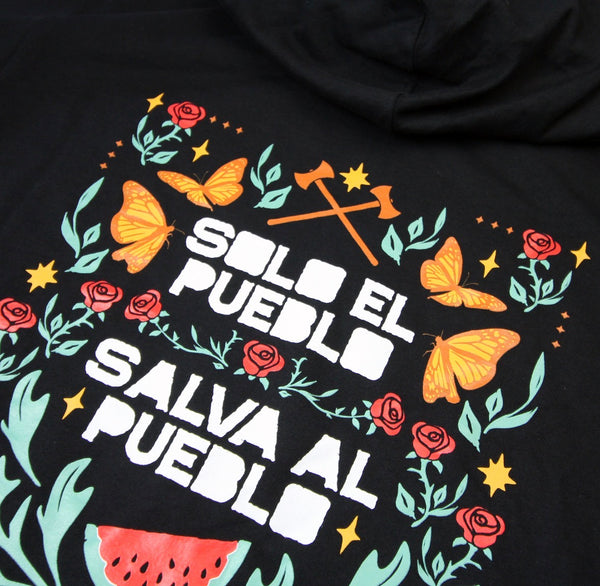 Salva Al Pueblo Zip-Up Hoodie
