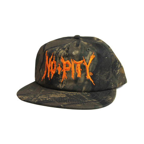 No Pity Camo 5 Panel Hat