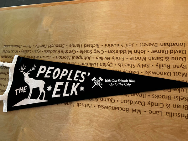 People's Elk Pennant