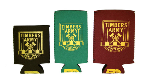Timbers Army Koozies - 50 Year Anniversary