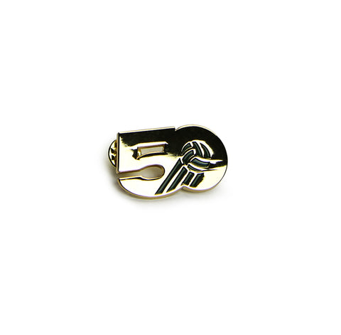 50th Anniversary Enamel Pin