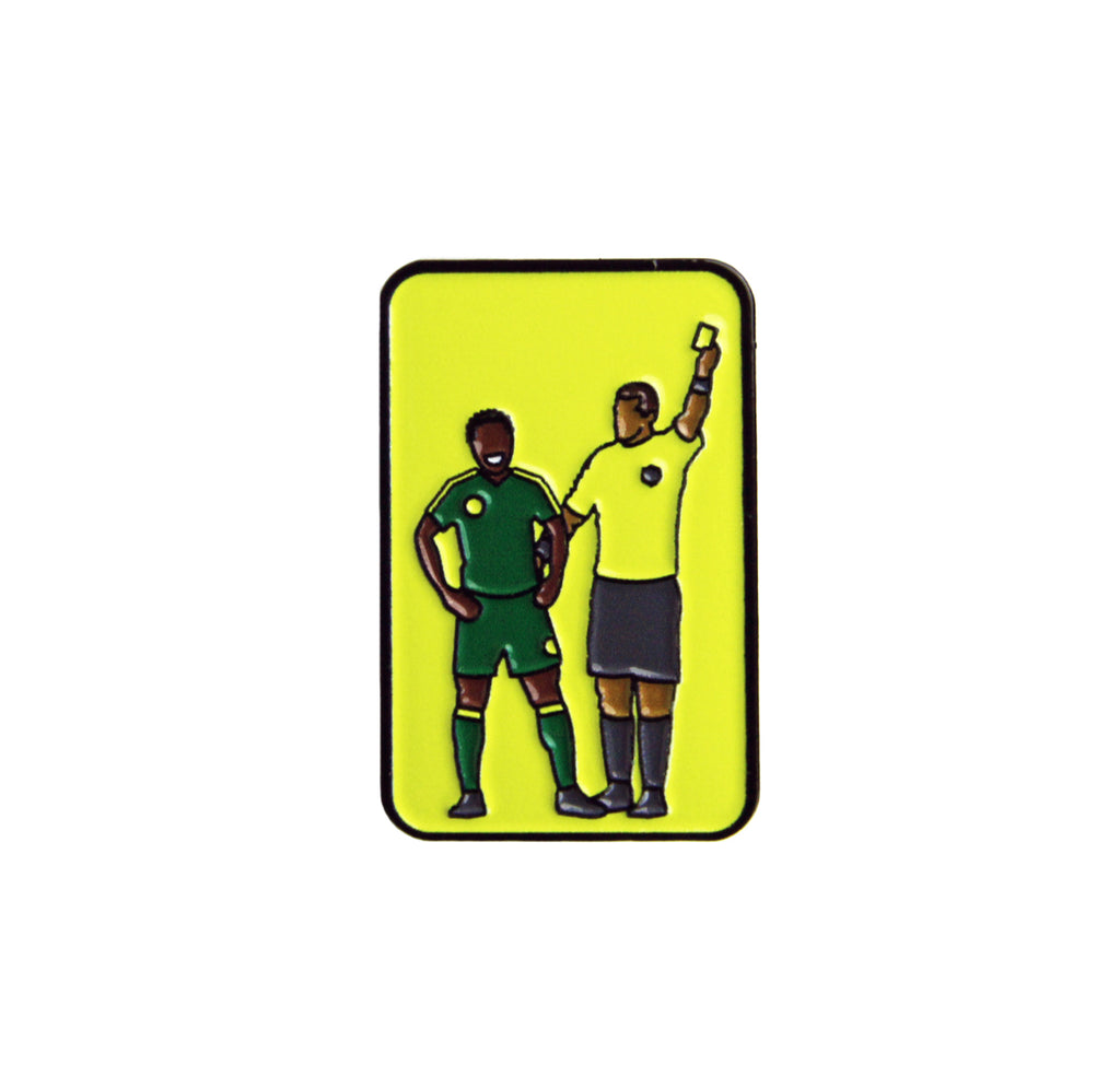 Yellow Card Pin