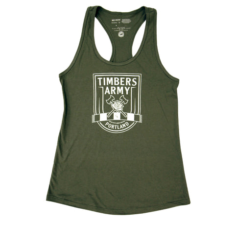 Timbers Army Crest Racerback Tank