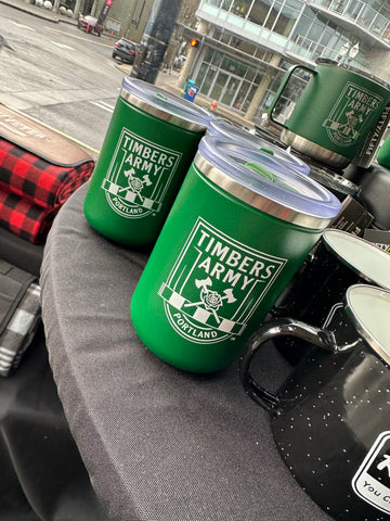 Timbers Army Crest Insulated Tumbler