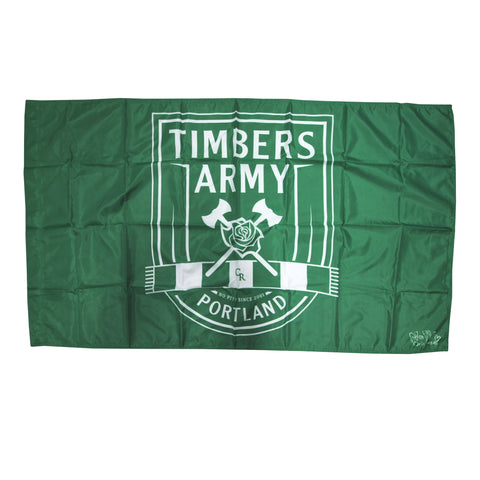 Timbers Army Crest Flag