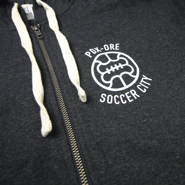 Soccer City Co. Zip-Up Hoodie