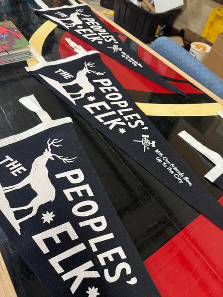 People's Elk Pennant