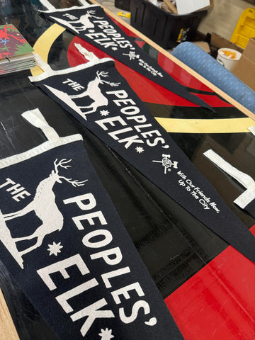 People's Elk Pennant