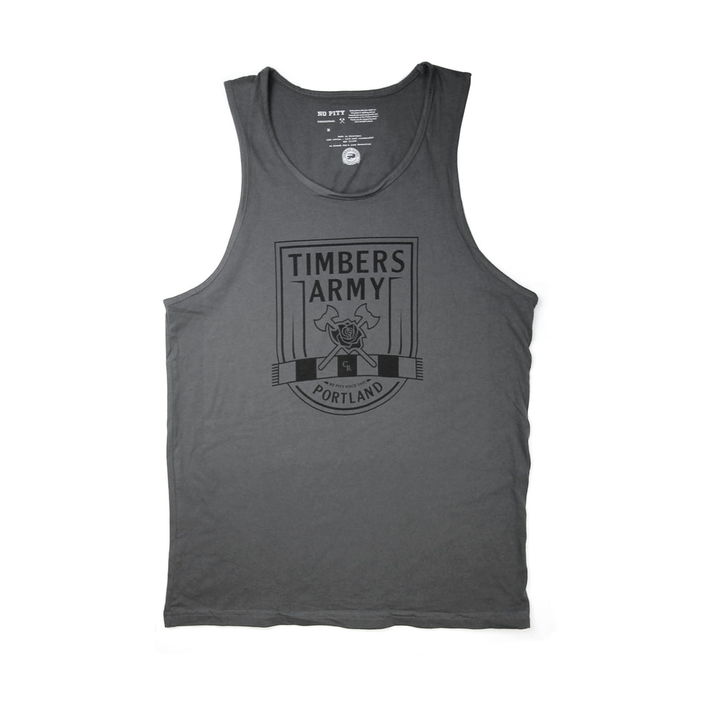 Charcoal Timbers Army Crest Tank