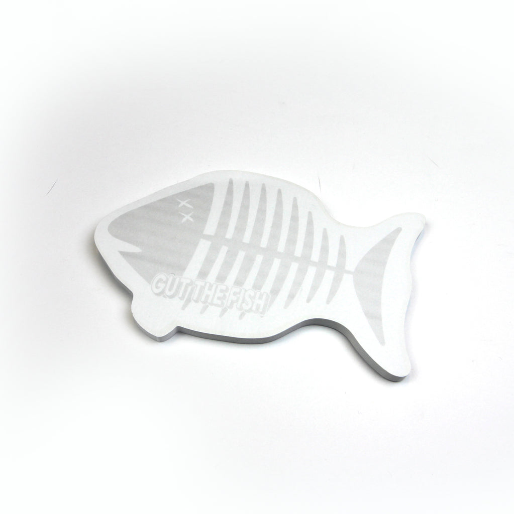 Fishbone Sticky Notes Fish Sticky Note Pad – No Pity Originals