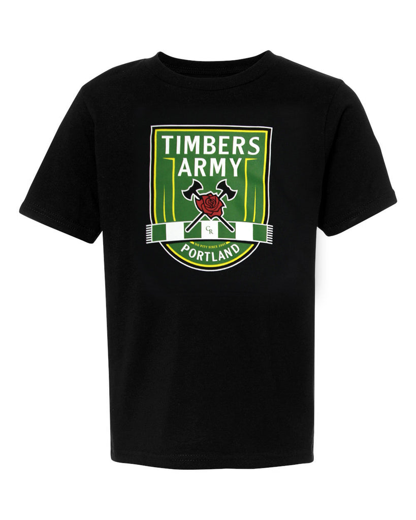 Timbers Army Crest Kid's T-Shirt