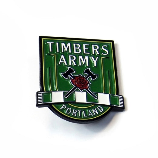 Timbers Army Crest Pin